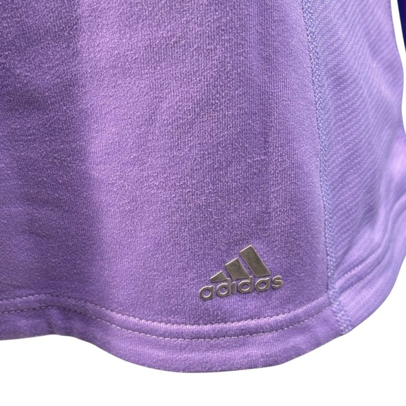 Adidas Full Zip Jacket, Purple, Size Large - Picture 3 of 6